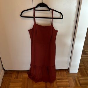 Club Monaco Rust Color Dress
